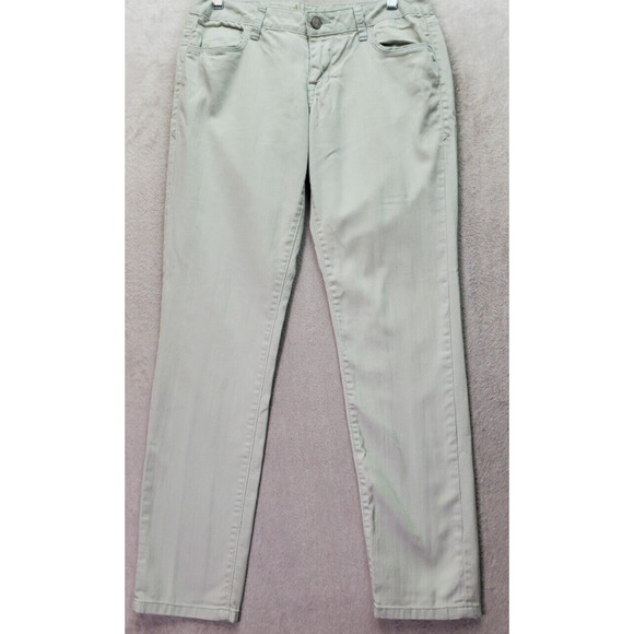American Rag Jeans Women 5S Light Blue Denim Stretch Cotton Pockets Straight Leg - Picture 1 of 8